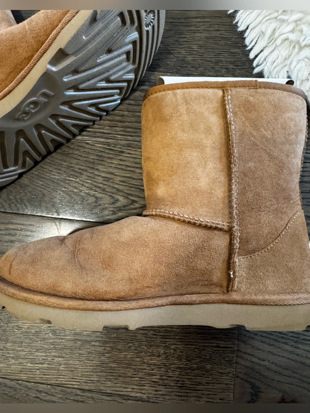 UGG Kids Classic II Chestnut Short Boots